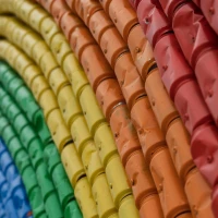 Chickens pecking happily at fresh cabbage in a coop. Chickens pecking happily at fresh cabbage in a coop.