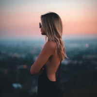 Goblin transformed into glowing goddess illustration. Goblin transformed into glowing goddess illustration.