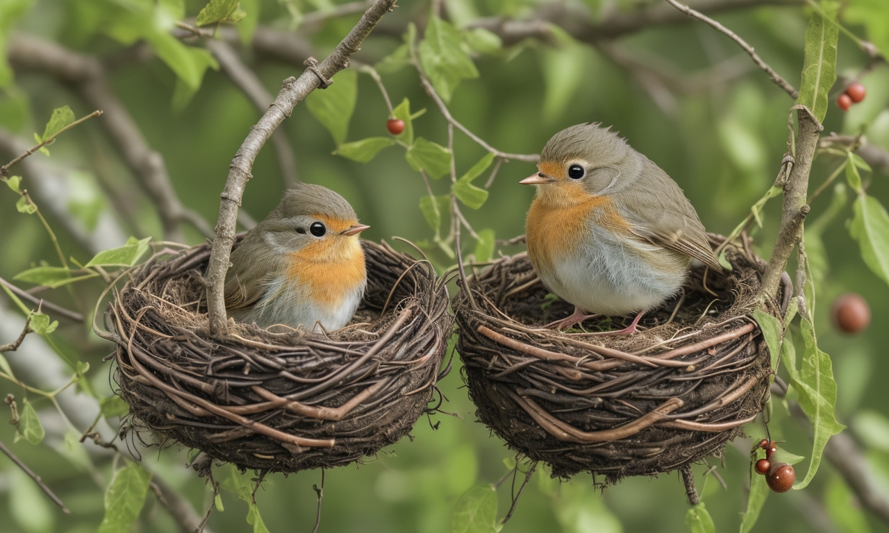 What Do Baby Robins Look Like? All About Robin Nests and Robin Eggs: Secrets of Their Survival