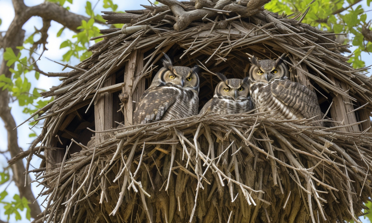 What do great horned owl nests look like? Great Horned Owl Nesting Secrets: All You Need To Know For 2023