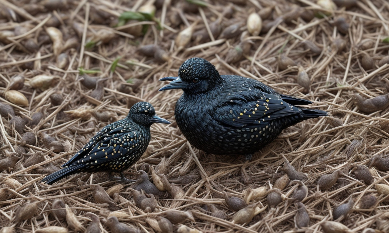 What Kind Of Food Do Baby Starlings Eat?