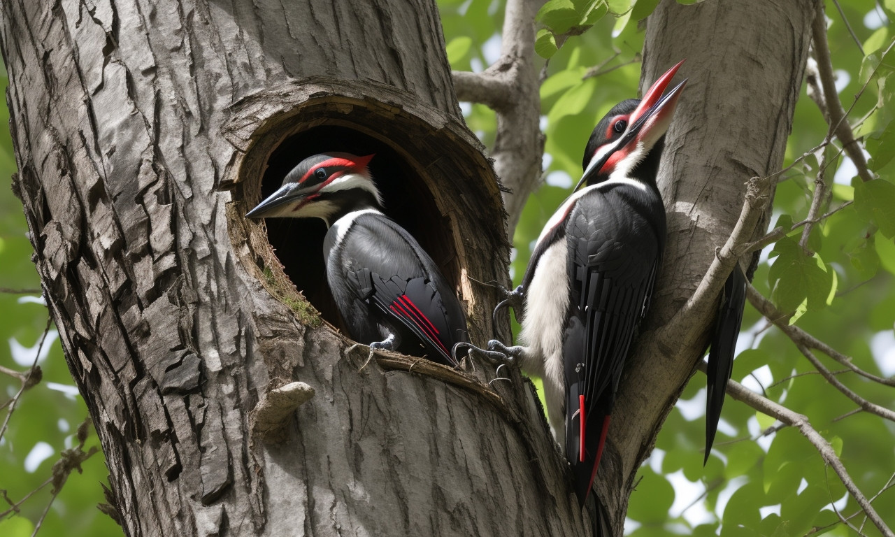 What time of year do Pileated Woodpeckers nest? Pileated Woodpecker Nesting: A Complete Guide to Attract and Protect