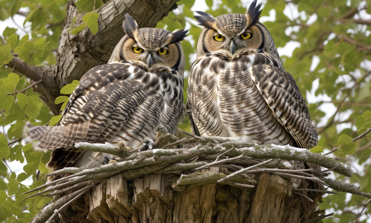 Where do great horned owls nest? Great Horned Owl Nesting Secrets: All You Need To Know For 2023