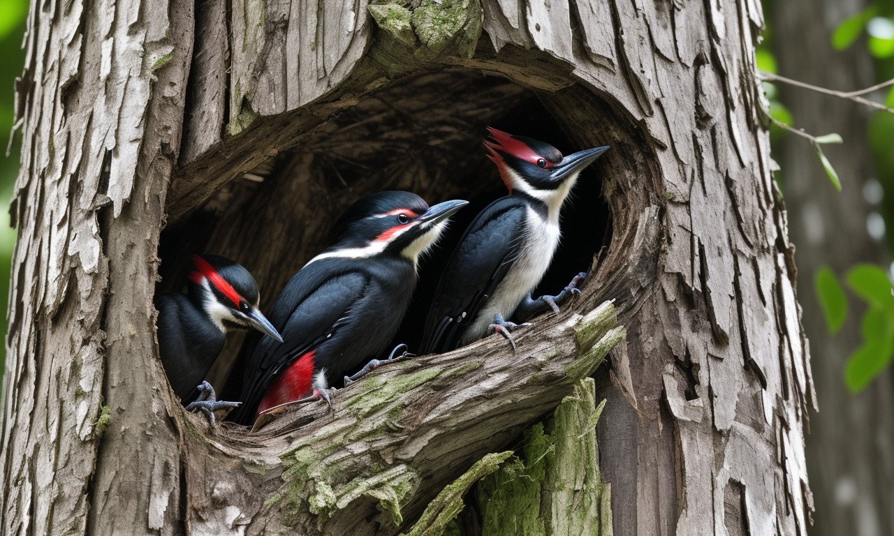 Where do Pileated Woodpeckers nest? Pileated Woodpecker Nesting: A Complete Guide to Attract and Protect