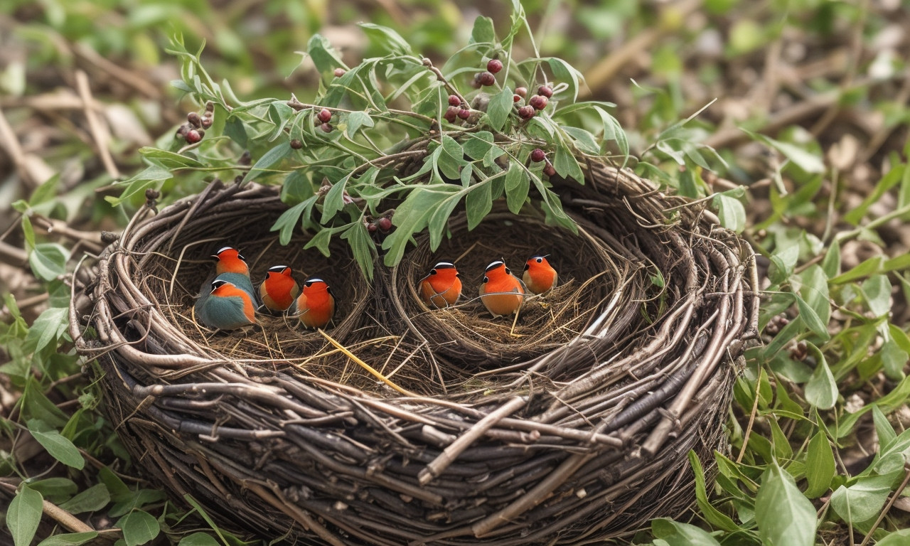 Where Do Robins Build Nests? All About Robin Nests and Robin Eggs: Secrets of Their Survival