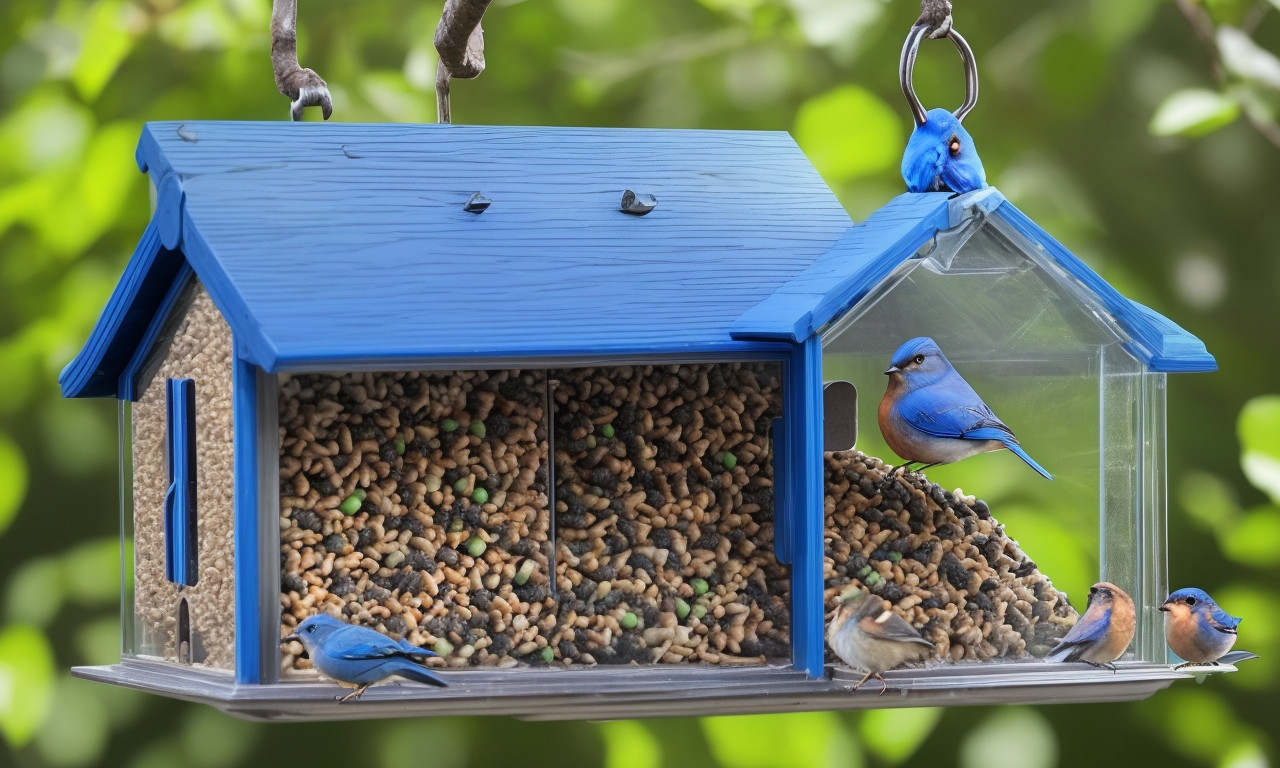 Where is the best place to put a bird feeder? What Do Eastern Bluebirds Eat? Discover Their Favorite Foods Now!