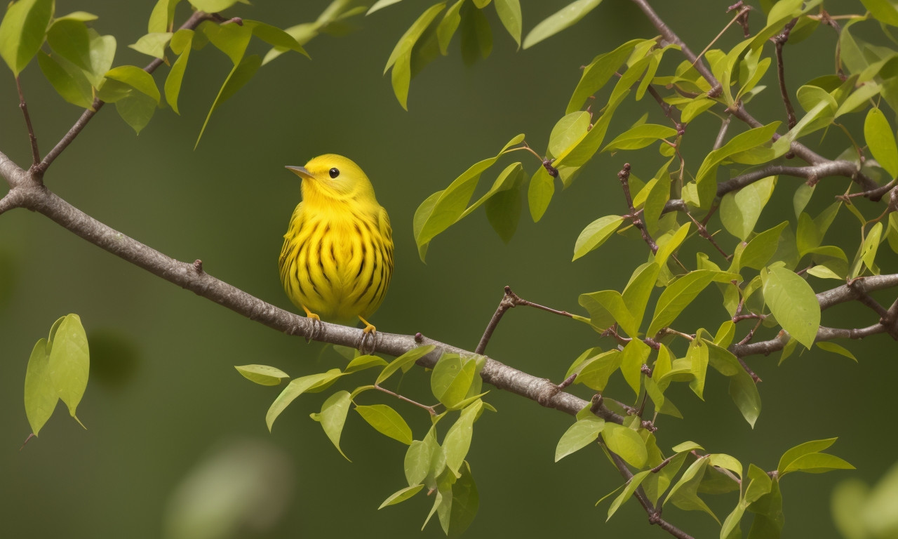 Yellow Warbler The 32 Most Common Birds of Massachusetts: Data-Driven Insights
